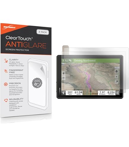 Pack De 3 Films De Protection D'écran AtFoliX Pour Garmin Tread XL 10 Pouces - Mat Et Antichoc