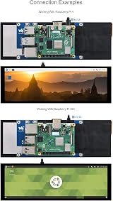 Waveshare 7.9" IPS LCD HDMI Touch Screen 400x1280 Capacitive Glass for view 5