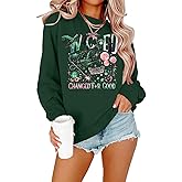 Musical Sweatshirt Women Changed for Good Musical Movie Fan Gifts Tee Witch Princess Graphic Long Sleeve Tops