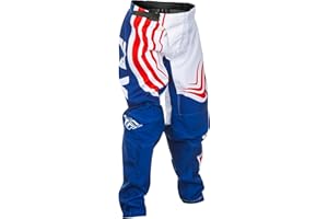 Fly Racing Youth F-16 Pants (Red/White/Blue, US 18)