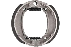 WOOSTAR 80mm Drum Brake Shoes Replacement for 50cc 70cc Chinese ATV 4 Wheeler Quad Scooter Moped