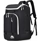 FeedMoo Ski Boot Bag Snowboard Travel Skate Cooler Backpack for Adult Youth Skiing Gear Accessories