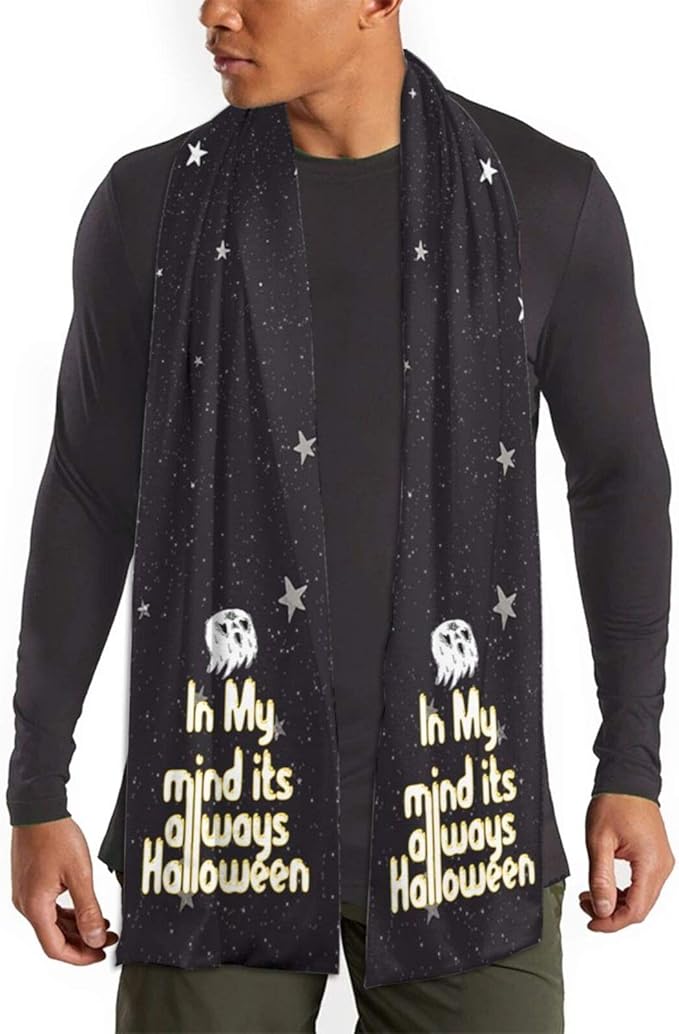 Halloween Is Allways Funny Warm Winter Scarf Fashion Soft And Funny