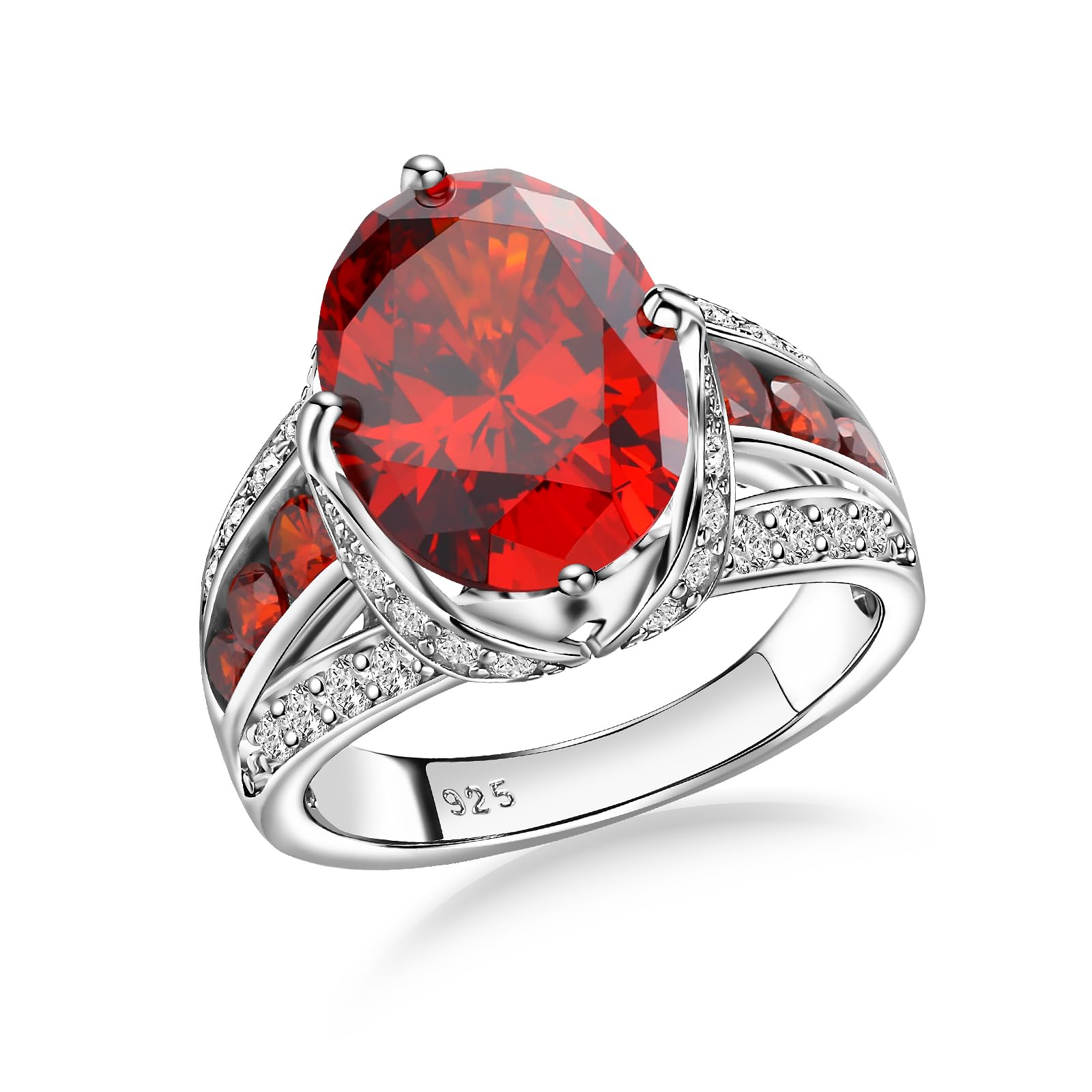 AGRULE 11.83 Carat Oval Cut Engagement Ring