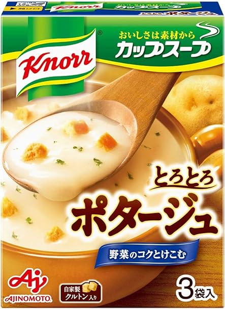 Amazon 味の素 クノール カップスープ ポタージュ 17 0g 3袋 10箱入 クノール スープ 通販