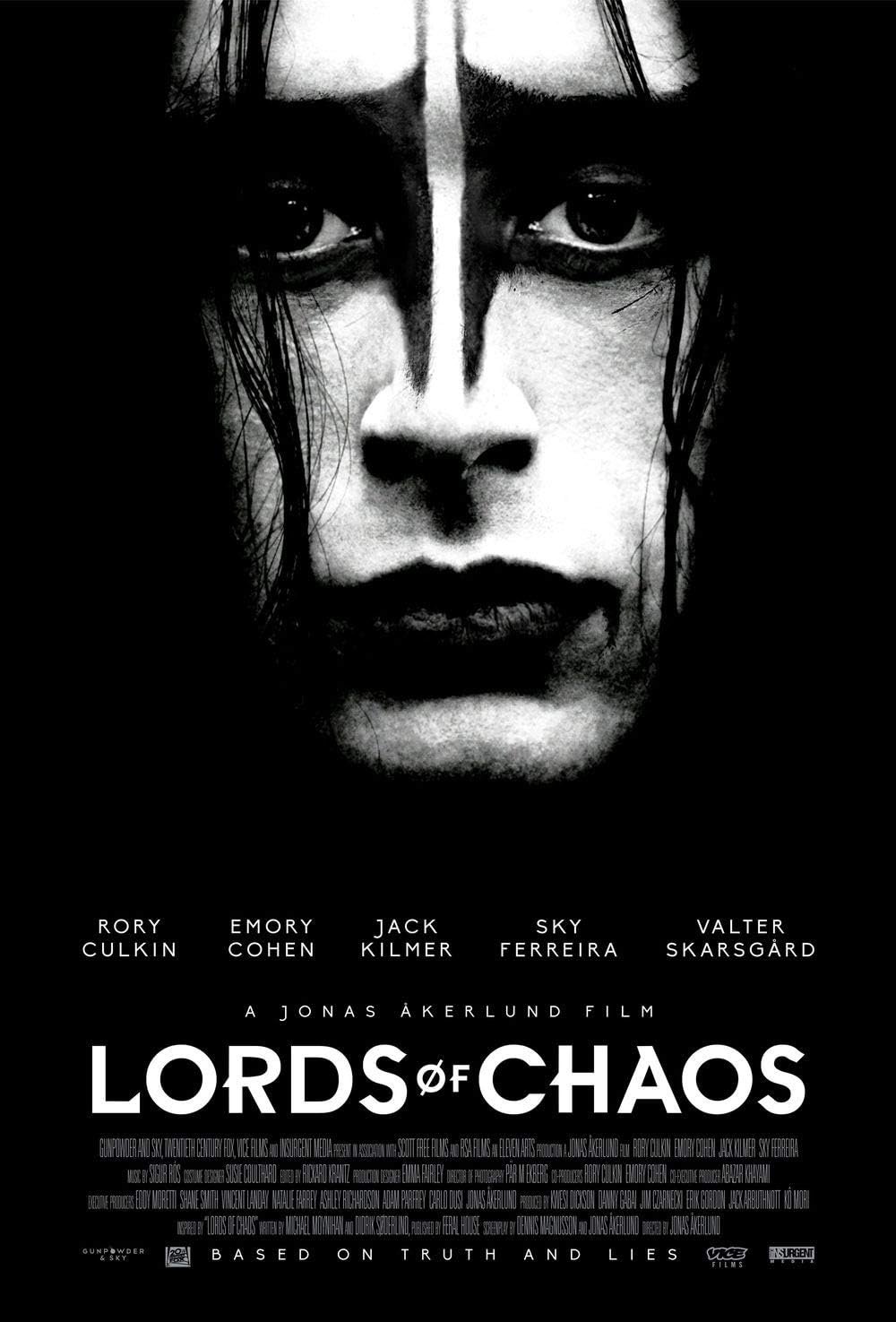 Lionbeen Lords Of Chaos Movie Poster Filmplakat 70 X 45 Cm Amazon De Kuche Haushalt