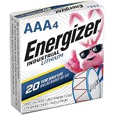 Energizer&reg; Industrial Lithium AAA Batteries, Pack of 4 Batteries, LN92