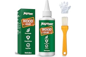 Nayrmaer Clear Wood Glue, Professional Furniture Repair Glue, Waterproof Glue for Wood, Crafts and Furniture (Wood Glue-N2)