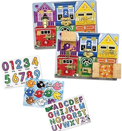 melissa and doug latches puzzle