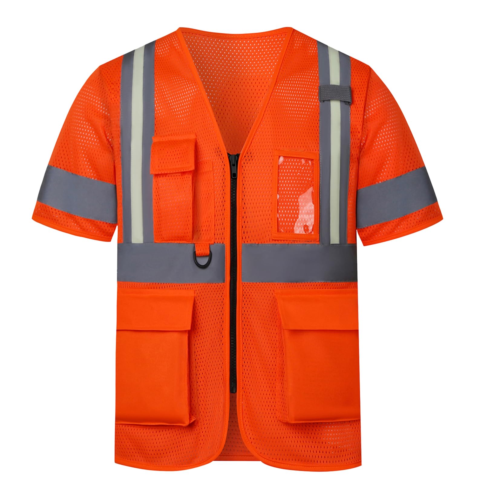 A-SAFETY Glow High vis Mesh safety Vest Class 3 Image