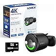 Lorex 4K Spotlight Indoor/Outdoor Wi-Fi 6 Security Camera with Smart Security Lighting, Person, Vehicle, Animal and Package Detection, 2-Way Talk, Quick Response, Fusion