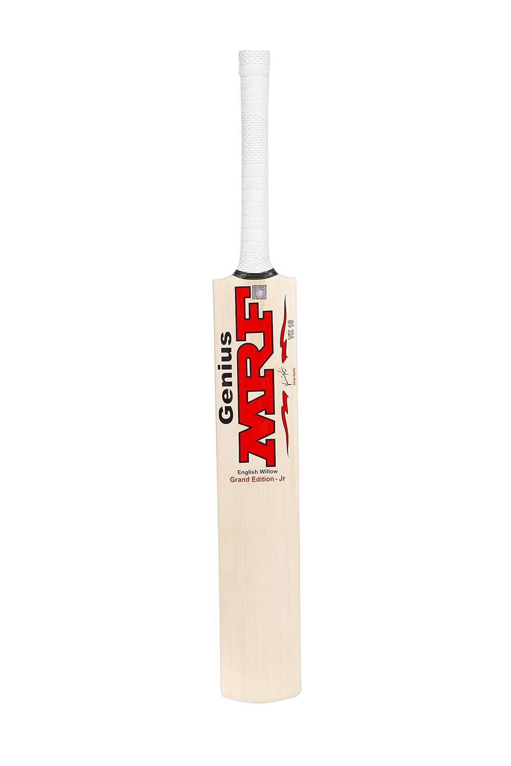 For 2648/-(88% Off) MRF Genius Grand Edition Virat Kohli Endorsed English Willow Cricket Bat, Short Handle at Amazon India