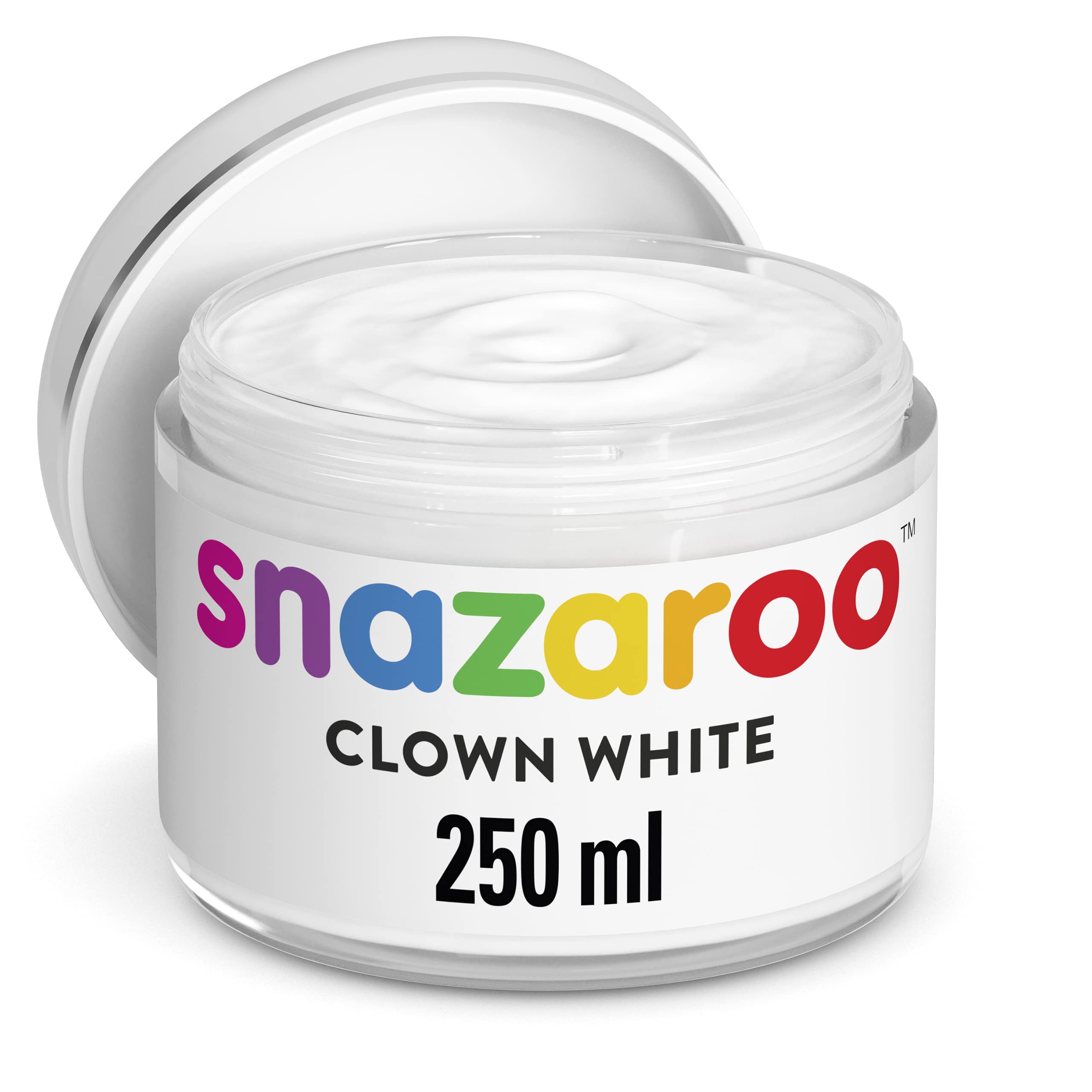 Snazaroo Clown White Creamy Water Based Face Paint 250ml