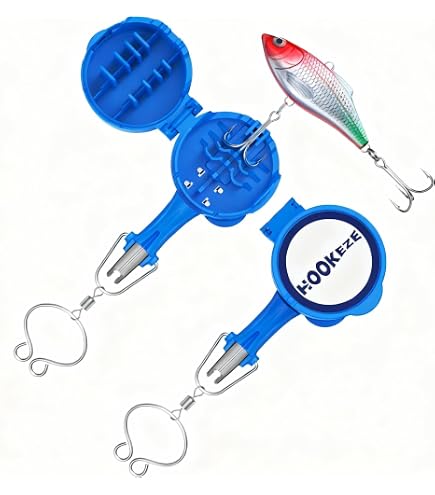 100Pcs Fish Hook Barb Protector with Storage,Treble Hook Covers,Fishing Hook Covers,Fishing Lure Covers : Sports & Outdoors