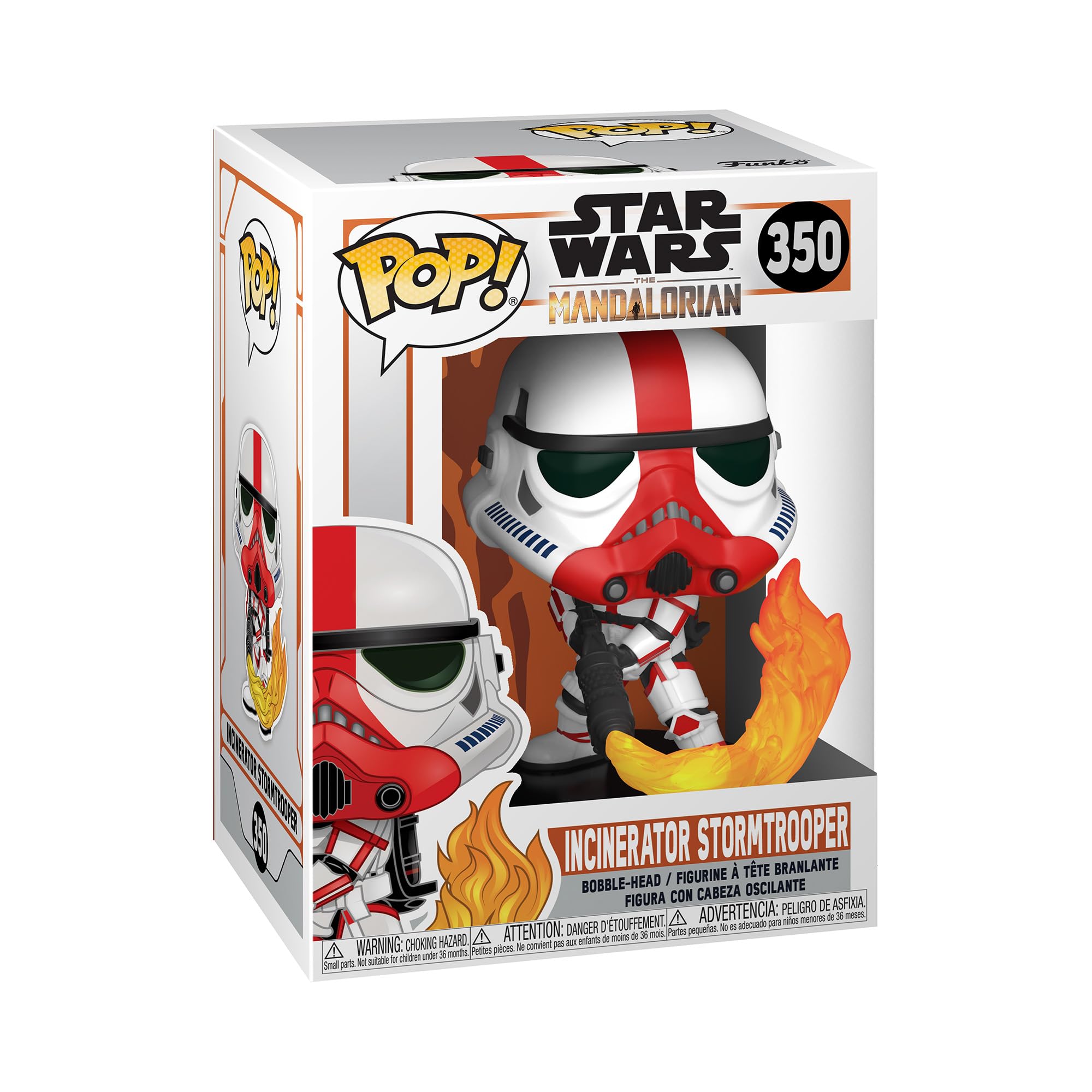 Funko POP! Star Wars: The Mandalorian - Incinerator Stormtrooper - Collectable Vinyl Figure - Gift Idea - Official Merchandise - Toys For Kids & Adults - Model Figure for Collectors and Display