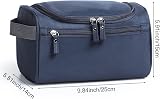 Etercycle Toiletry Bag Navy Blue Hanging Travel Organizer Waterproof view 2
