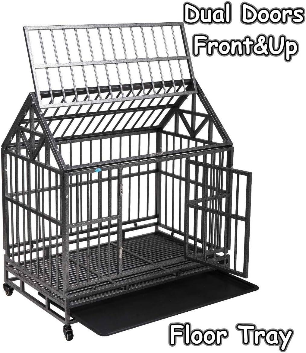 adjustable dog crate