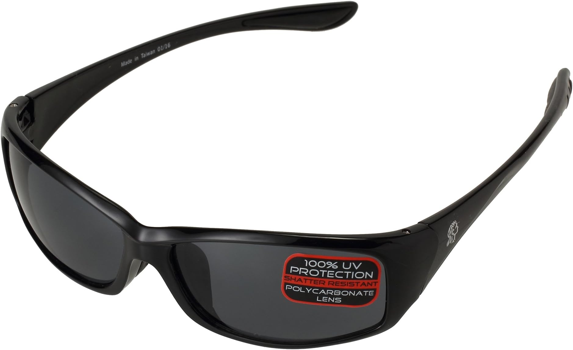 ZanheadgearZanheadgear® South Dakota Sunglass Black Frame Smoked Lens