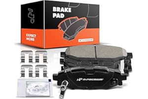 A-Premium Rear Ceramic Disc Brake Pads Set Compatible with Select Scion and Subaru Models - Impreza 2008-2019, Legacy/Outback