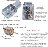 Yosoo DC 12V Geared Motor High Torque 3 RPM 10KG.CM Load Door Opener Mini Engine view 5