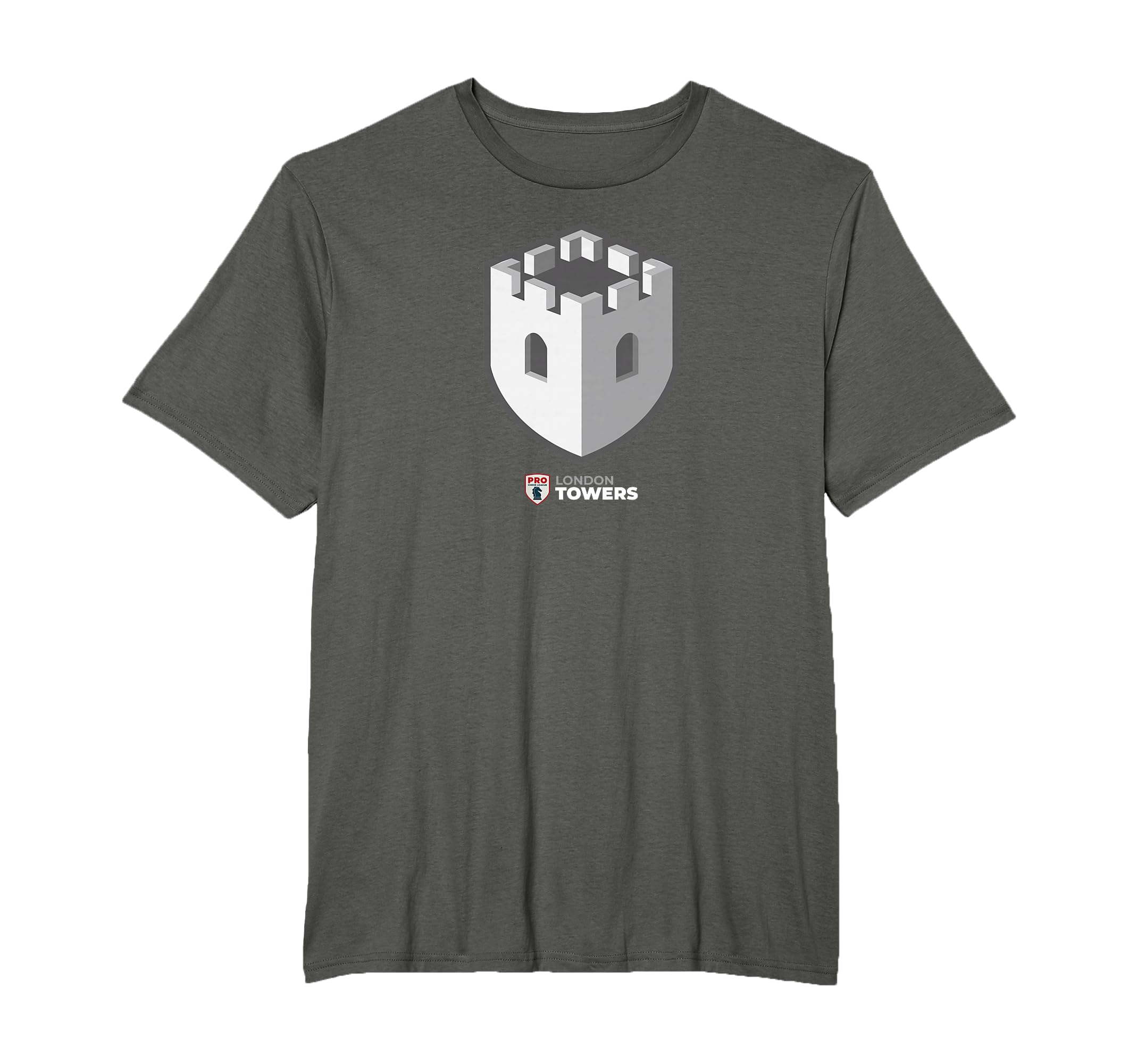 PCL London Towers Logo PRO Chess League Team T-Shirt
