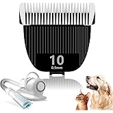 TGSBHIO Replacement Blade for nebot P1 Pro Pet Grooming Kit & Vacuum,Size-10 Cut Length 1/50"(0.5mm),Made of Ceramic Blade & 