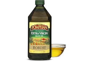Pompeian Robust Extra Virgin Olive Oil, Contains Polyphenols, First Cold Pressed, 68 Fl Oz