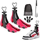 Ouligelonn 2 Pieces Shoe Stretcher Boot Stretcher, Adjustable Width and Length Shoe Expander Shoe Widener Stretcher Women Men