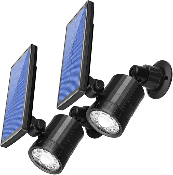 AMIR Luces Exterior Solar, Foco Led con Sensor de