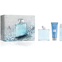 Azzaro Chrome Eau de Toilette Trio Gift Set for Men | Citrus