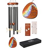 Dog Memorial Gifts for Loss of Dog, Pet Memorial Gifts for Dogs, 26" Pet Memorial Wind Chimes for Loss Dog, Loss of Dog Sympathy Gift, Dog Wind Chime with Rainbow Bridge for Outside Garden Patio