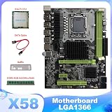 Lodokdre X58 Motherboard LGA1366, X5675 CPU, 8GB DDR3 1600MHz RAM Kit view 2