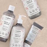I LOVE Naturals Rose Argan Hand Wash 500ml Vegan Floral Cruelty-Free 3 Pack view 3