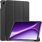 Case for OnePlus Pad Go 2 12.1 Inch Tablet &ndash; PU Leather+PC Protective Cover with Folding Stand, Auto Sleep/Wake, Slim Lightweight,Shockproof Case (Black)