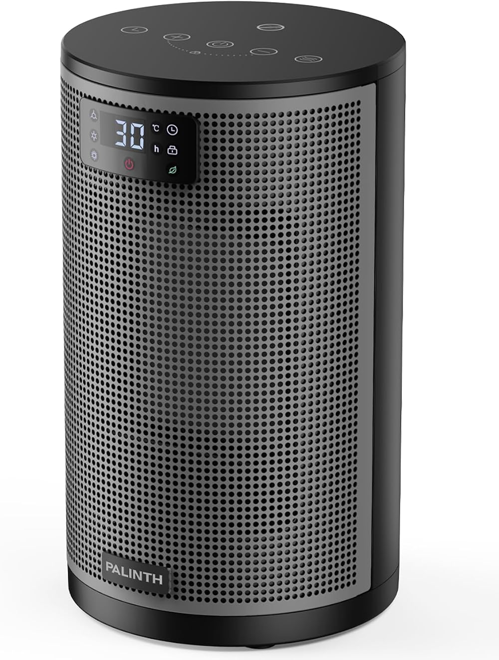 PALINTH Electric Heater 1500W Portable Ceramic Space Heater with Thermostat