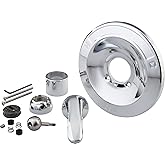 Delta Faucet Shower Handle Renovation Repair Trim Kit for Delta 600 Series Tub, Chrome RP54870