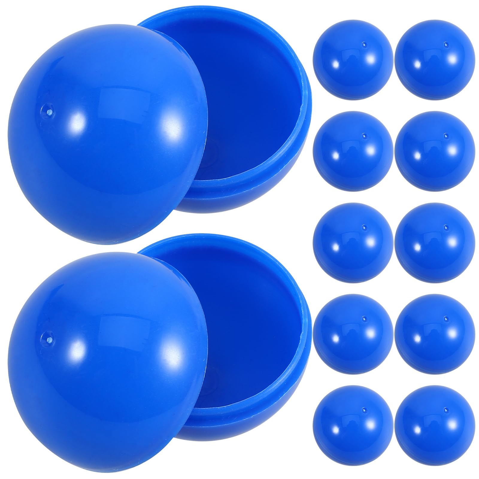 MAGICLULU 30Pcs 1.18In Openable Plastic Raffle Balls for Party Games Lottery Draws Craft Activities Reusable Fillable Balls