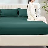 My home store Fitted Sheet 100% Egyptian Cotton 300TC Emerald Double view 2