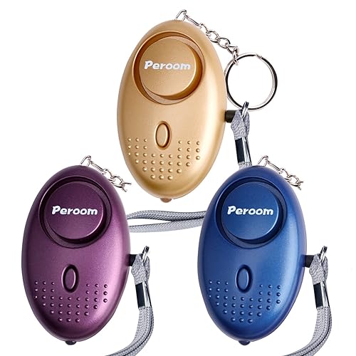 Peroom Personal Alarm, Pack Emergency Self-Defense Security