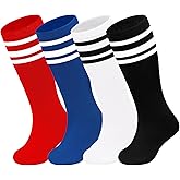 Sarfel Youth Toddler Soccer Socks Kids Baseball Socks Youth Boys Girls Knee High Softball Football Accessories Tube Cotton