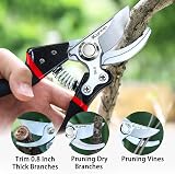 Kynup Garden Secateurs SK-5 Steel Pruning Shears Ergonomic Anti-Slip Handles view 4