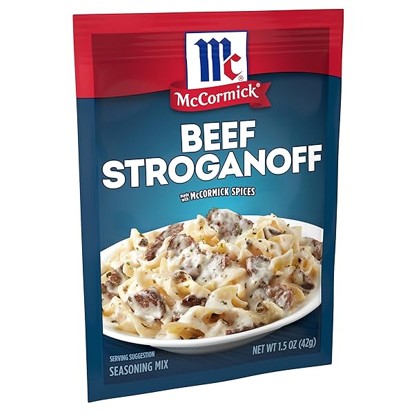 MCCORMICK BEEF STROGANOFF SEASONING MIX, 1.5 OZ