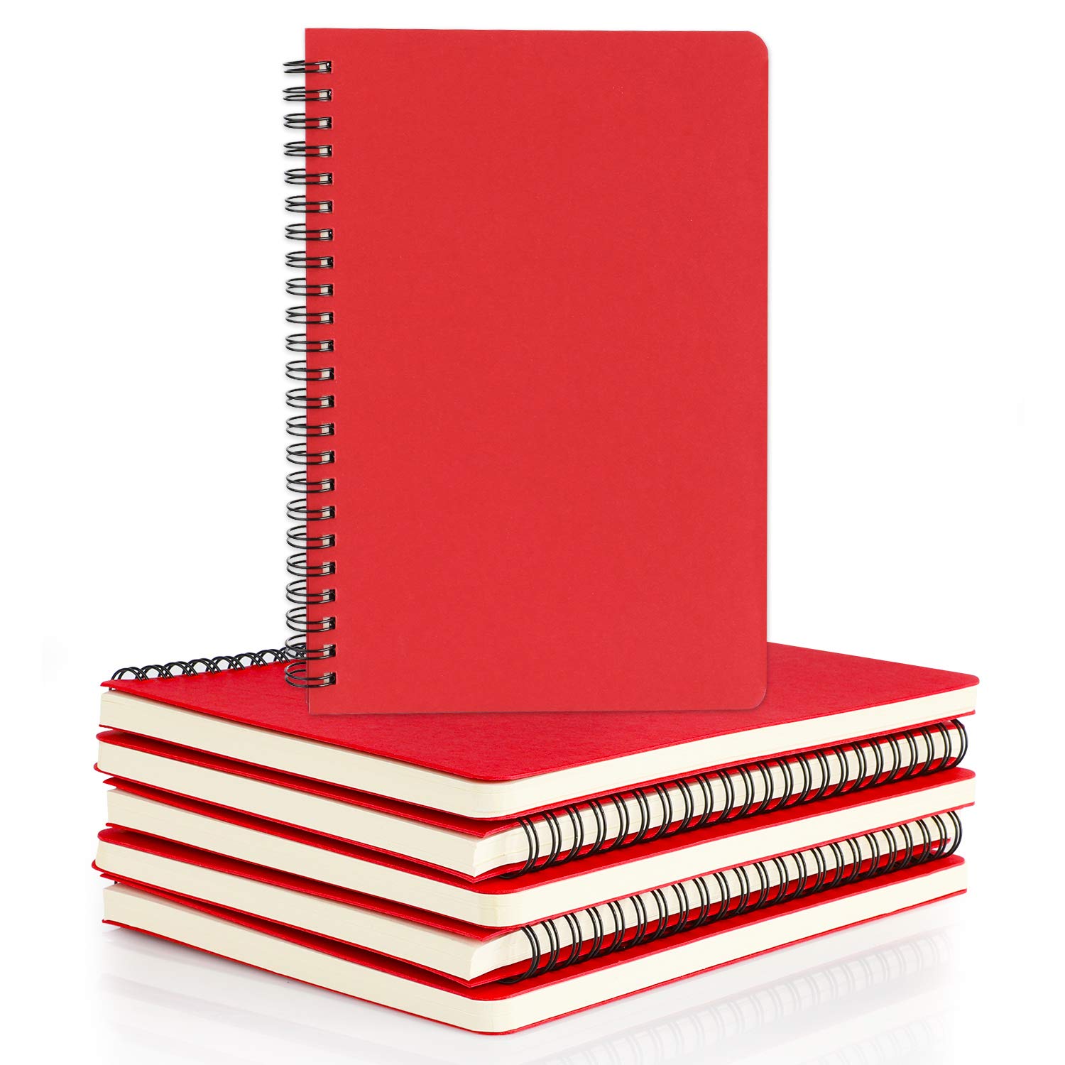 EUSOAR Students Ruled Spiral Notebook, A5 6packs