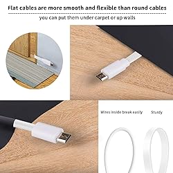 Uogw 2Pack 13.1ft/4m Micro USB Extension Cable