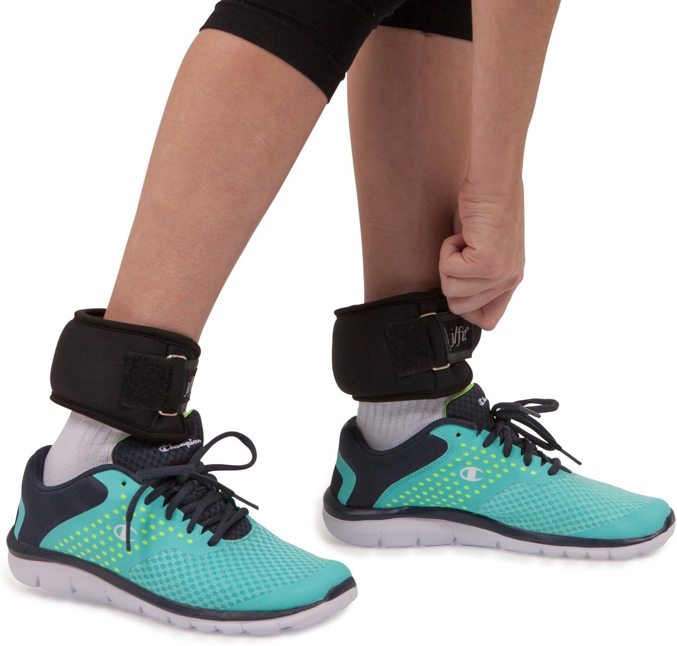 JFIT 2lb Pair Adjustable Wrist Weight (Medium/Large): Sports & Outdoors