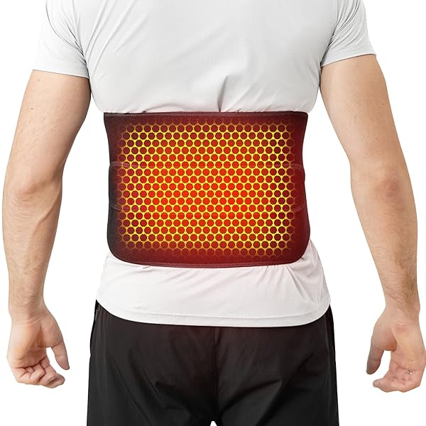 REMO CORDLESS HEATING PAD FOR BACK PAIN RELIEF,...