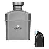 COOK'N'ESCAPE 1000ML Titanium Lightweight Portable