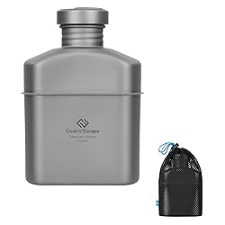 COOK'N'ESCAPE 1000ML Titanium Lightweight Portable