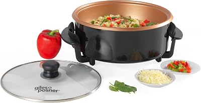 Giles & Posner Multicooker Pot EK4247 Electric Frying Pan 32cm 1500W