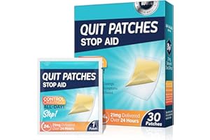 XWXUANYE 21 mg Step 1 Patches, Stop Patch, Aid, Easy and Effective Anti-Stickers, Best Product to Help Stop, 30 Patches